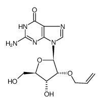 2'-O-allylguanosine Structure