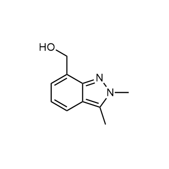 (2,3-二甲基-2H-吲唑-7-Yl)-甲醇结构式