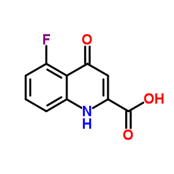 5-fluoro-4-hydroxyquinoline-2-carboxylic acid Structure