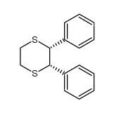 cis-2,3-diphenyl-1,4-dithiane Structure