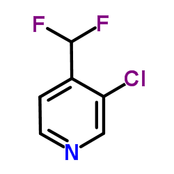 3-Chloro-4-(difluoromethyl)pyridine Structure
