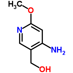 (4-Amino-6-methoxy-3-pyridinyl)methanol Structure