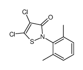4,5-dichloro-2-(2,6-dimethylphenyl)-1,2-thiazol-3-one结构式