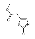 2-(2-氯噻唑-5-基)乙酸甲酯结构式