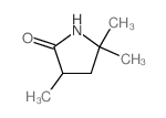 2-Pyrrolidinone,3,5,5-trimethyl-结构式