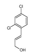 (2E)-3-(2,4-Dichlorophenyl)-2-propen-1-ol Structure