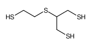 2-(2-sulfanylethylsulfanyl)propane-1,3-dithiol Structure