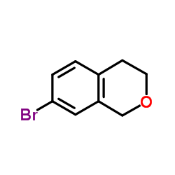 7-溴3,4-二氢-1H-异色满结构式