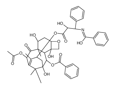 4-Deacetyl-taxol Structure
