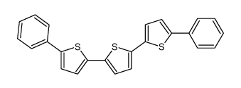 2,5-bis(5-phenylthiophen-2-yl)thiophene Structure