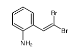 2-(2,2-dibromoethenyl)aniline Structure