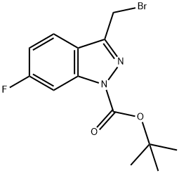 3-溴甲基-6-氟-1H-吲唑-1-羧酸叔丁酯图片