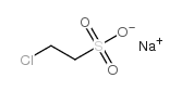 2-氯乙烷磺酸钠结构式
