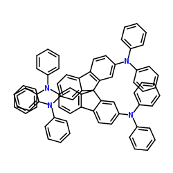 2,2',7,7'-Tetrakis(diphenylamino)-9,9'-spirobifluorene Structure