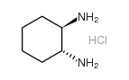 左旋-反式-1,2-环己二胺盐酸盐结构式