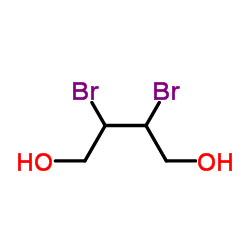 2,3-Dibromo-1,4-butanediol Structure