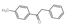 1-(4-Methylphenyl)-2-phenyl-ethanone Structure