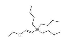 2-ETHOXYVINYLTRI-n-BUTYLTIN结构式