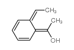 Ethanol, 1-(6-ethylidene-2,4-cyclohexadien-1-ylidene)-, (Z,E)- (9CI) Structure