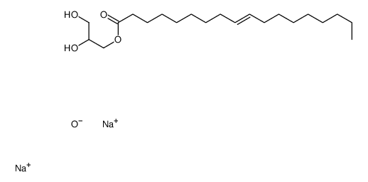 disodium,2,3-dihydroxypropyl octadec-9-enoate,dioxido(oxo)phosphanium Structure