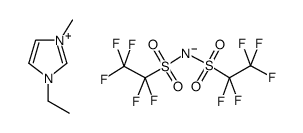 1-ETHYL-3-METHYLIMIDAZOLIUM BIS(PENTAFLUOROETHYLSULFONYL)IMIDE structure