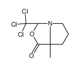 (2R,4R)-4-Methyl-2-trichloro-methyloxazolidin-5-one结构式