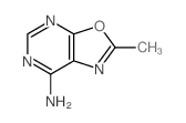 Oxazolo[5,4-d]pyrimidin-7-amine,2-methyl-结构式