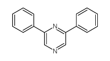 Pyrazine, 2,6-diphenyl-结构式