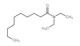 N,N-二乙基癸酰胺结构式