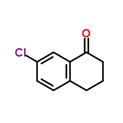 7-氯-3,4-二氢-2H-1-萘酮结构式