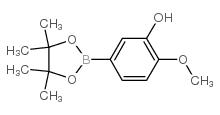 2-METHOXY-5-(4,4,5,5-TETRAMETHYL-1,3,2-DIOXABOROLAN-2-YL)PHENOL Structure