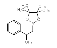 2-Phenyl-1-propylboronic acid pinacol ester structure
