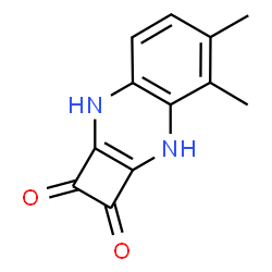 Cyclobuta[b]quinoxaline-1,2-dione, 3,8-dihydro-4,5-dimethyl- (9CI)结构式