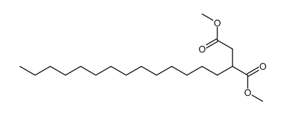 tetradecyl-succinic acid dimethyl ester Structure