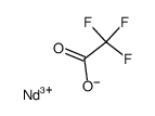neodymium (III) trifluoro acetate Structure