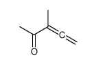 3-methylpenta-3,4-dien-2-one Structure
