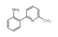 2-(6-甲基-2-吡啶)-苯胺结构式