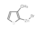 3-甲基-2-噻吩基溴化锌结构式