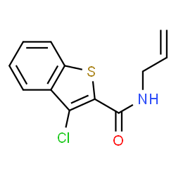 N-allyl-3-chlorobenzo[b]thiophene-2-carboxamide Structure