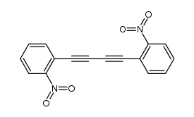 1,4-bis(2-nitrophenyl)buta-1,3-diyne结构式