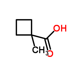 1-甲基环丁烷羧酸结构式