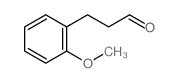 3-(2-甲氧基苯基)丙醛结构式