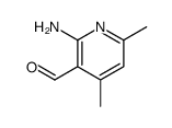 3-Pyridinecarboxaldehyde,2-amino-4,6-dimethyl-(9CI) Structure