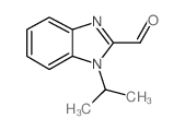 1-异丙基-1H-苯并咪唑-2-甲醛结构式