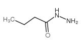 Butyric acid hydrazide Structure