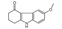 6-methoxy-1,2,3,9-tetrahydrocarbazol-4-one结构式