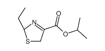 4-Thiazolecarboxylicacid,2-ethyl-2,5-dihydro-,1-methylethylester,(2S)-(9CI) Structure