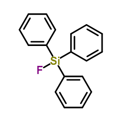 Fluoro(triphenyl)silane structure
