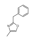 2-benzyl-4-methyl-oxazole结构式