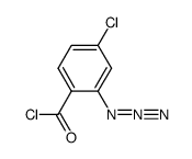 2-azido-4-chlorobenzoyl chloride Structure